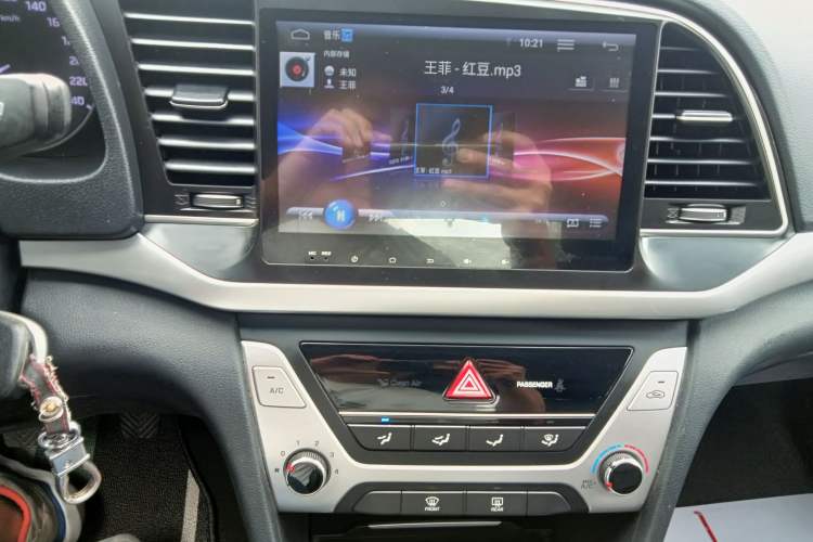 Used Hyundai Elantra (6th Generation / Lingdong) 2016 1.6L Manual ZhiXuan · Dynamic Model Audio And AC Panel