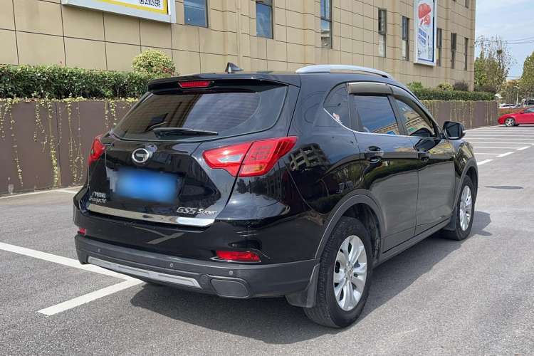 Used GAC Trumpchi GS5 Super 2016 2.0L Automatic Two-Wheel Drive Supreme Edition Rear Right 45 Deg