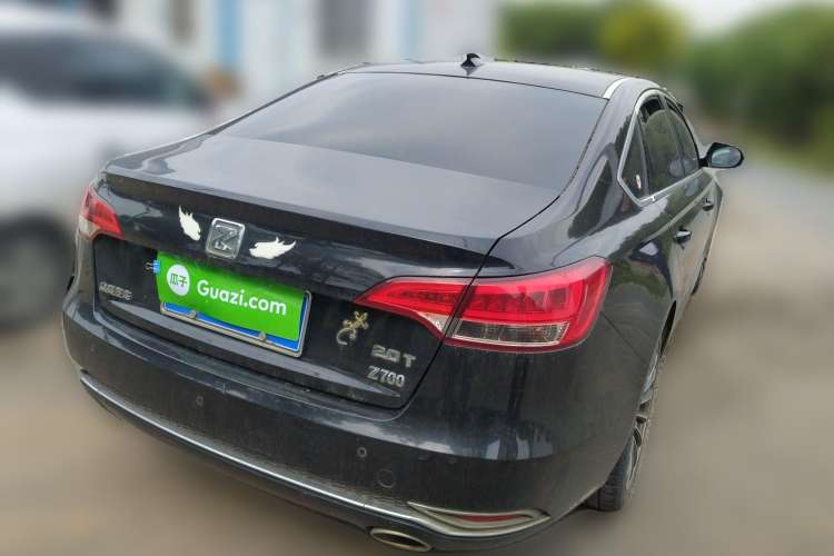 Used Zotye Z700 2016 1.8T Manual Luxury Model Rear Right 45 Deg