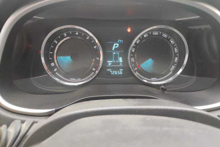 Used Chevrolet Lova RV 2016 1.5L Automatic Smart Drive Edition Odometer Close Up