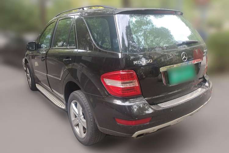 Used Mercedes-Benz M-Class 2008 ML 350 4MATIC Dynamic Model Rear Left 45 Deg