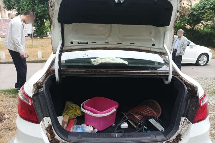 Used CHANGAN Eado New Energy 2018 EV300 Enjoyment Model Trunk