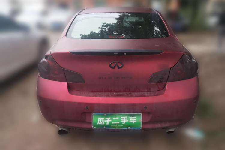Used Infiniti G Series 2009 G37 Rear