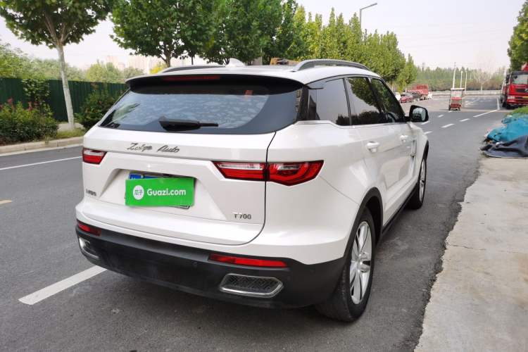 Used Zotye T700 2017 1.8T Dual-Clutch Luxury Model