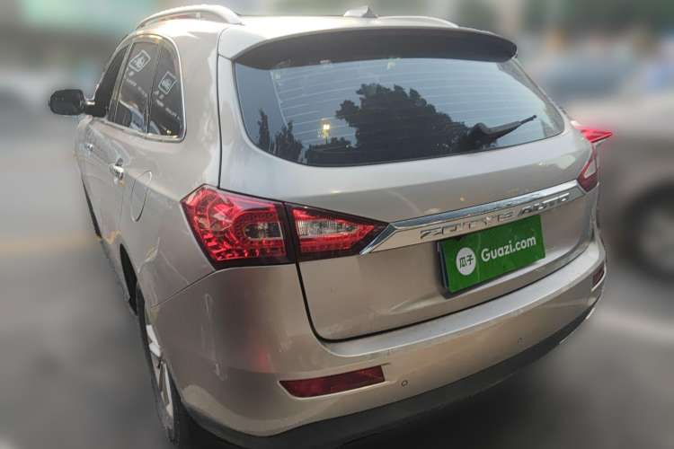 Used Zotye T600 2016 1.5T Manual Luxury Model Rear Left 45 Deg