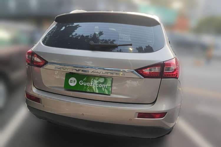 Used Zotye T600 2016 1.5T Manual Luxury Model Rear