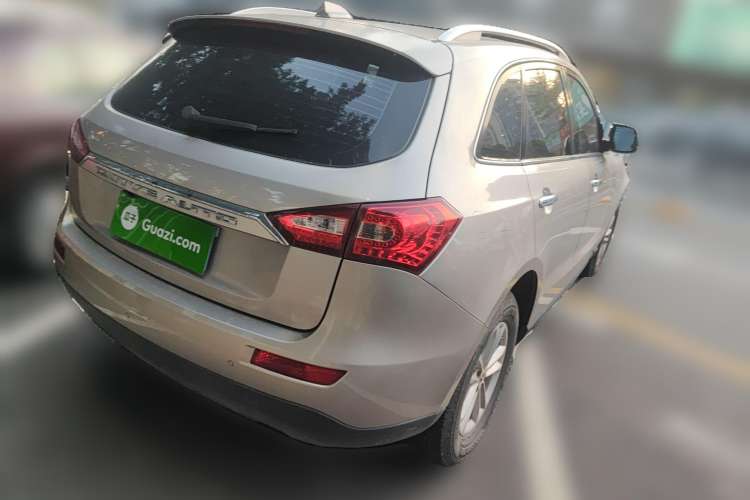 Used Zotye T600 2016 1.5T Manual Luxury Model Rear Right 45 Deg