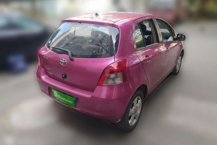 Used Toyota Yaris 2008 1.6G Automatic Deluxe Edition Rear Right 45 Deg