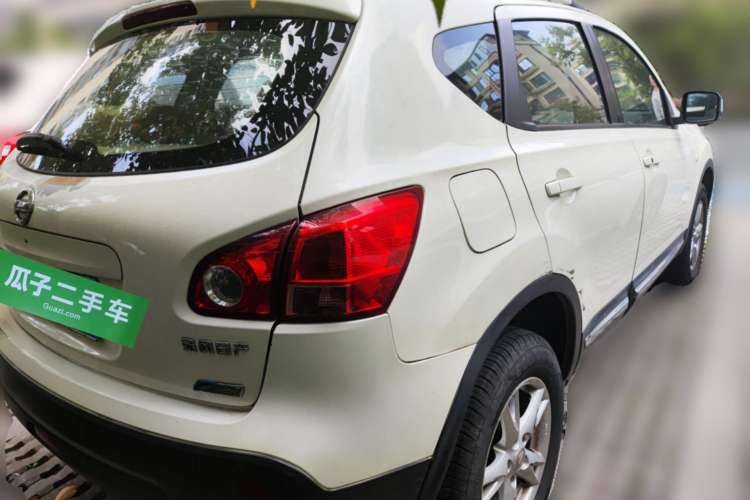 Used Nissan Qashqai 2010 20X LE CVT 2WD Rear Right 45 Deg