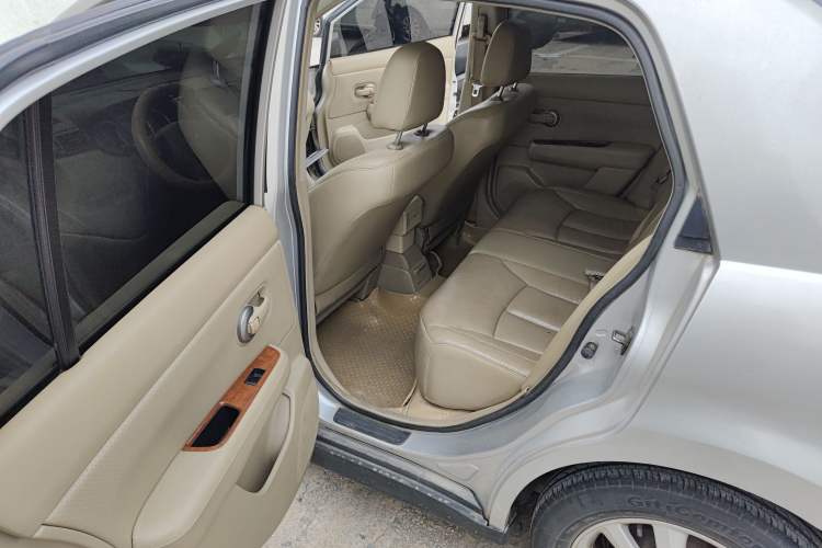 Used Nissan Tiida Sedan 2008 1.6L Manual Smart Version Left Rear Seat