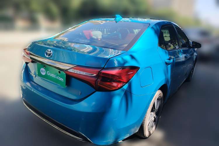 Used Toyota Levin Hybrid E+ 2019 1.8L GS E-CVT Elite Model with Sunroof Rear Right 45 Deg