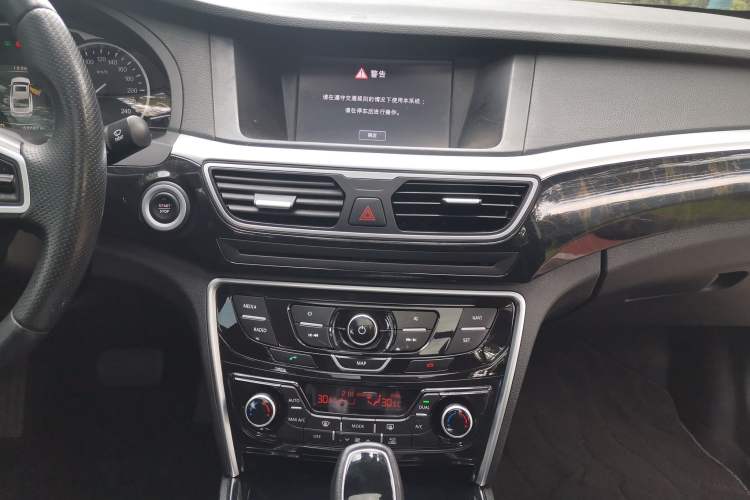 Used Geely Auto Emgrand GT 2016 2.4L Zunya Model Audio And AC Panel