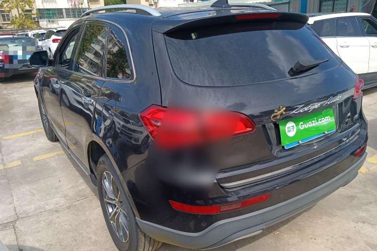 Used Zotye T600 Coupe 2017 1.5T Automatic Luxury Model Rear Left 45 Deg