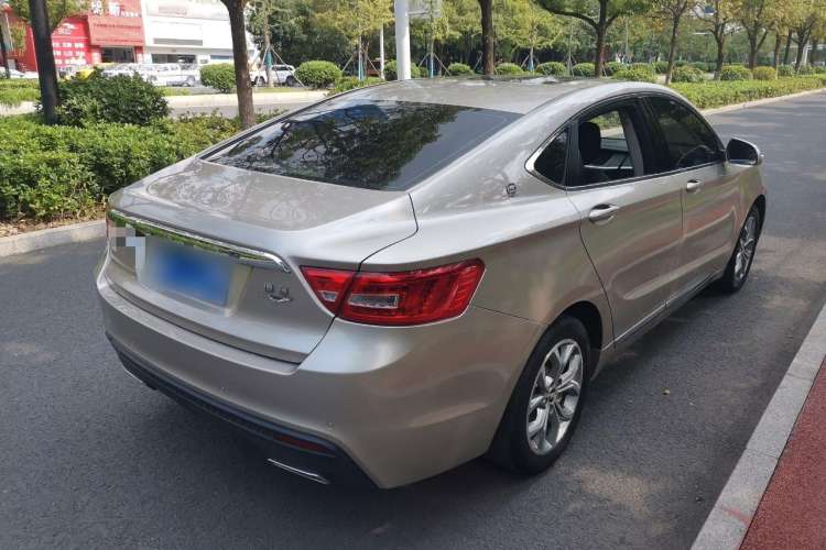 Used Geely Auto Emgrand GT 2016 2.4L Zunya Model Rear Right 45 Deg