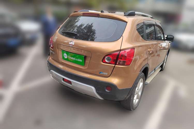 Used Nissan Qashqai 2011 2.0 XV Lea CVT 2WD Rear Right 45 Deg