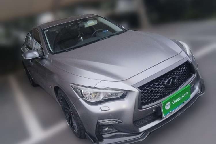 Used Infiniti Q50 2014 3.7L Comfort Edition Front Right 45 Deg