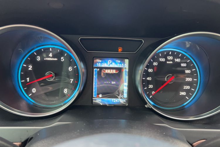 Used Zotye T600 Coupe 2017 1.5T Automatic Luxury Model Instrument Cluster