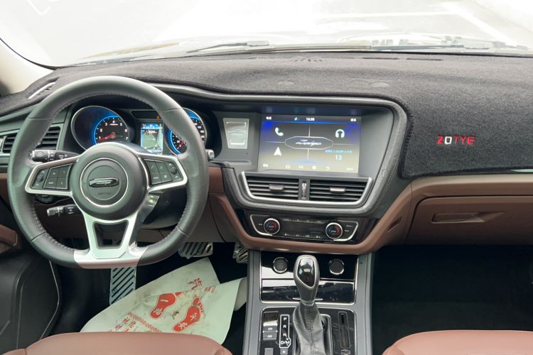 Used Zotye T600 Coupe 2017 1.5T Automatic Luxury Model Center Console