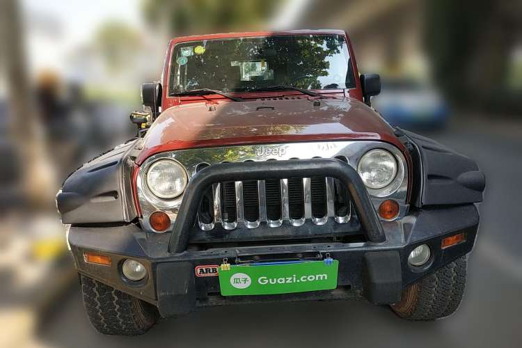Used Jeep Wrangler 2008 3.8L Sahara two-door model
