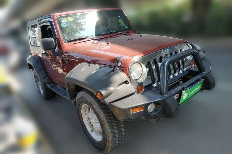 Used Jeep Wrangler 2008 3.8L Sahara two-door model
