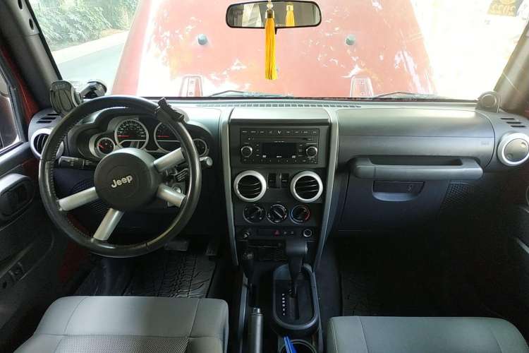 Used Jeep Wrangler 2008 3.8L Sahara two-door model
