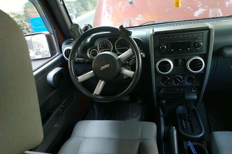 Used Jeep Wrangler 2008 3.8L Sahara two-door model
