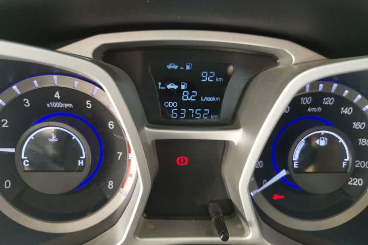 Used JAC Refine S3 2016 1.5L Manual Luxury Smart Version Odometer Close Up