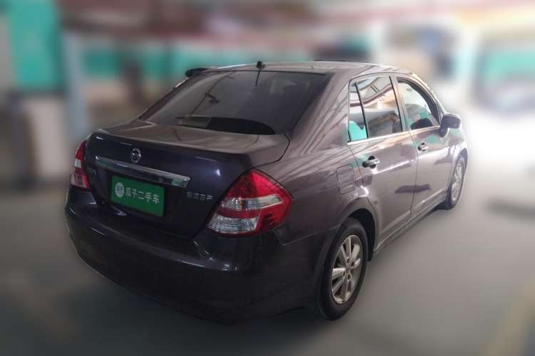 Used Nissan Tiida Sedan 2008 1.6L Manual Fashion Edition Rear Right 45 Deg