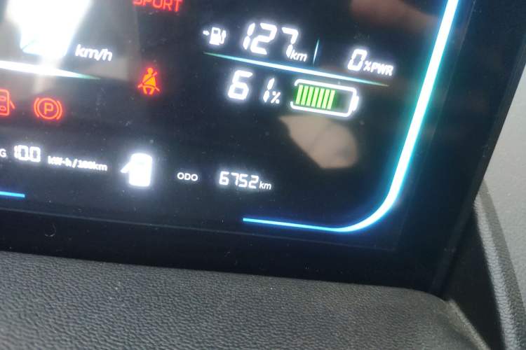 Used CHANGAN Lumin 2022 210km Sweet Edition Odometer Close Up