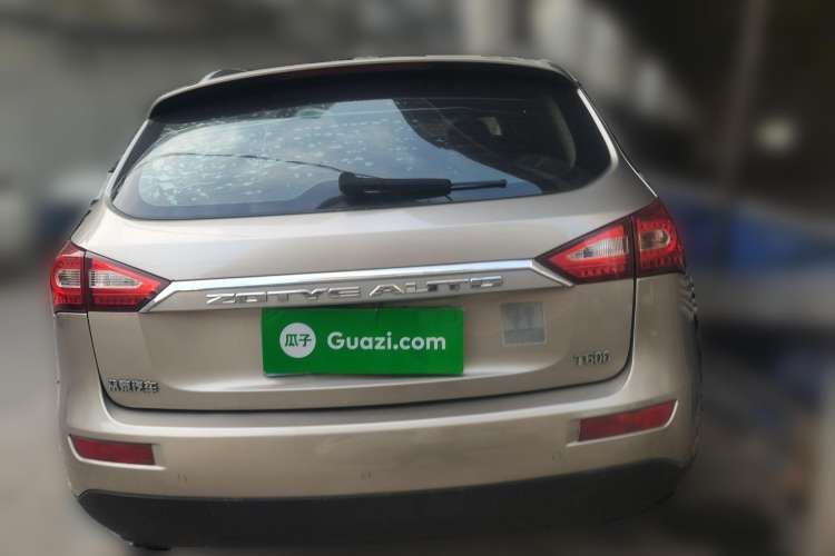 Used Zotye T600 2016 1.5T Manual Luxury Edition Rear