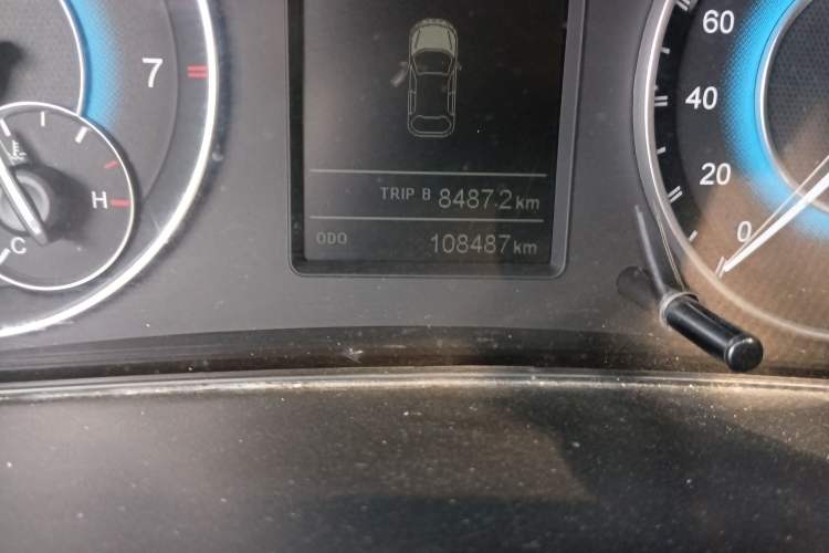 Used Dongfeng Fengon S560 2019 1.8L Manual Urban Model Odometer Close Up