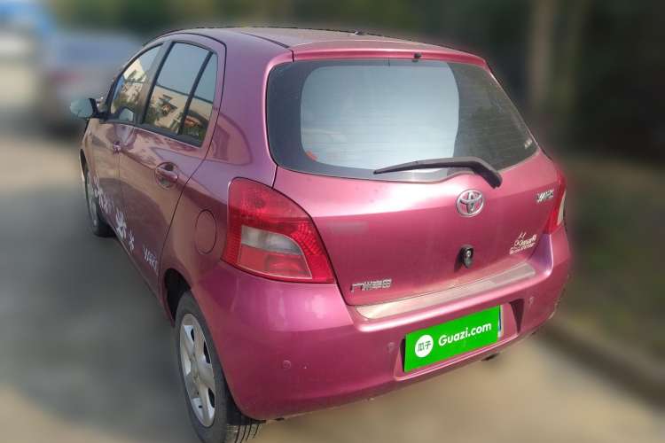 Used Toyota Yaris 2008 1.6G Automatic Deluxe Edition Rear Left 45 Deg