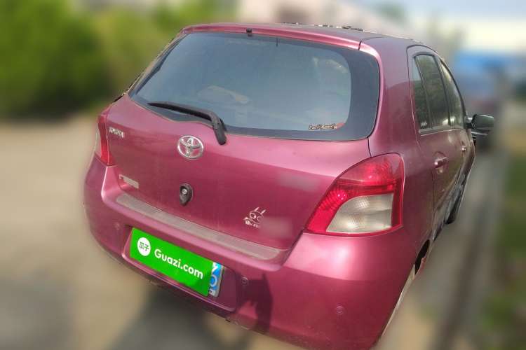 Used Toyota Yaris 2008 1.6G Automatic Deluxe Edition Rear Right 45 Deg