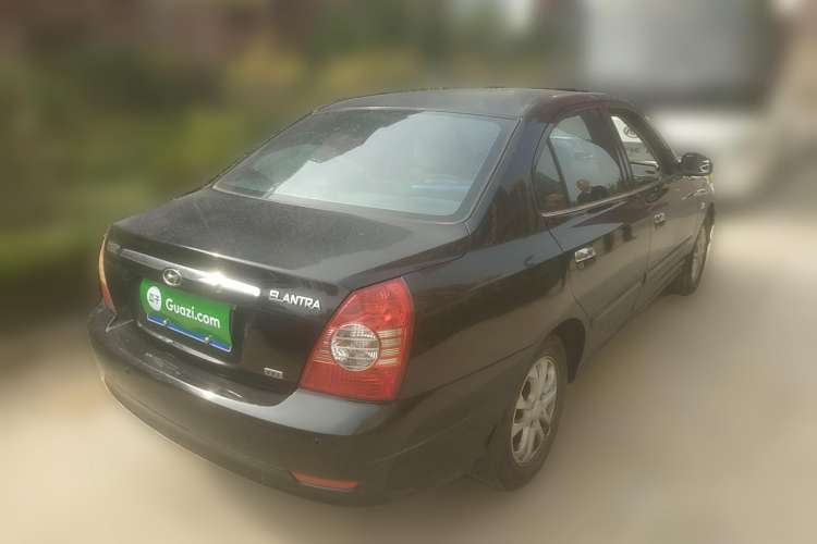 Used Hyundai Elantra 2007 1.6L Manual Comfort Model Rear Right 45 Deg