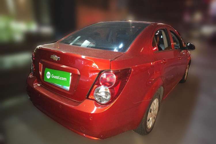 Used Chevrolet Aveo Sonic 2011 Sedan 1.4L Automatic SL Rear Right 45 Deg