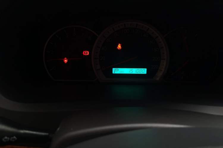 Used Chevrolet Epica 2013 1.8 SX Luxury Edition AT Odometer Close Up