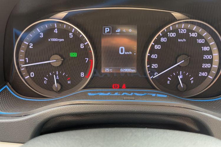 Used Hyundai Elantra (6th Generation / Lingdong) 2016 1.6L Automatic ZhiXuan – Elite Version Odometer Close Up