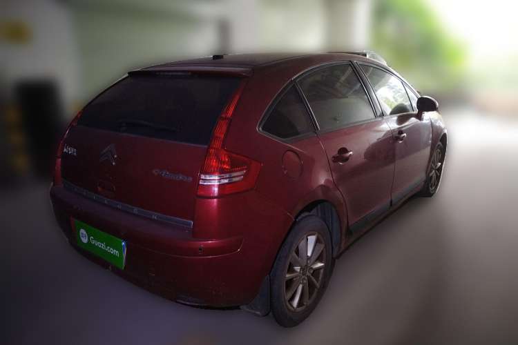 Used Citroen C-Quatre 2008 Hatchback 1.6L Automatic Fashion Edition Rear Right 45 Deg