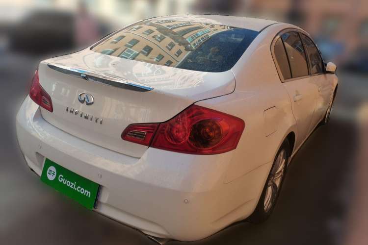 Used Infiniti G Series 2010 G25 Sedan Luxury Sport Edition Rear Right 45 Deg