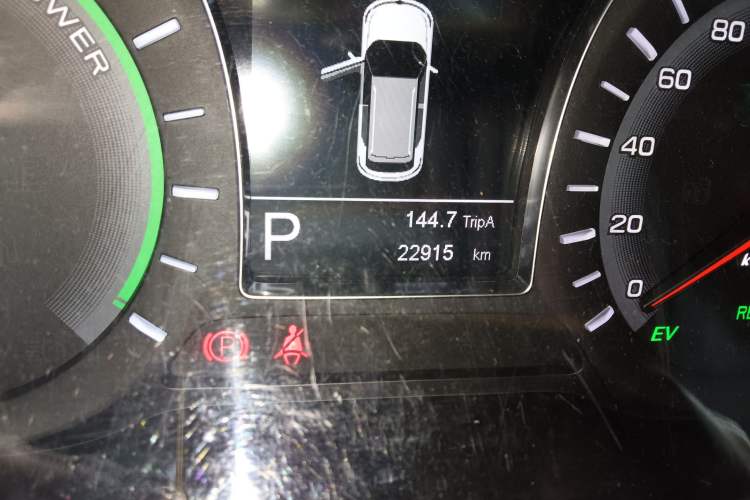 Used GAC Trumpchi GS4 New Energy 2017 1.5L PHEV Smart Enjoyment Edition Odometer Close Up