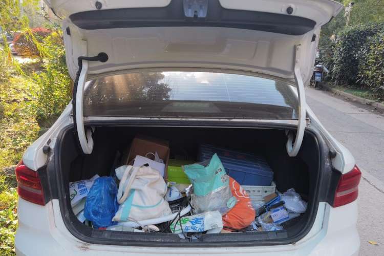 Used Volkswagen Lavida Pure Electric 2019 Enjoyment Edition Trunk