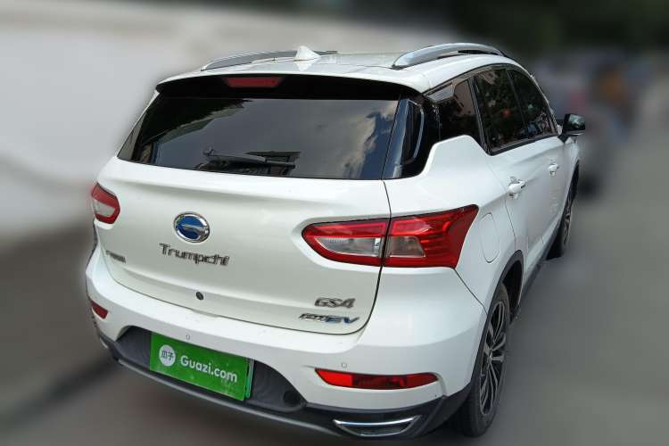 Used GAC Trumpchi GS4 New Energy 2017 1.5L PHEV Smart Enjoyment Edition Rear Right 45 Deg