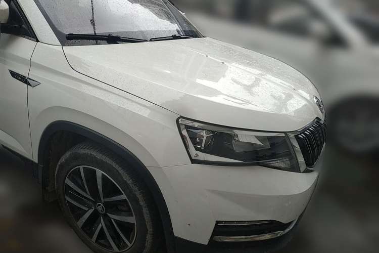 Used Skoda Kamiq 2020 1.5L Automatic Comfort Edition Front Right 45 Deg