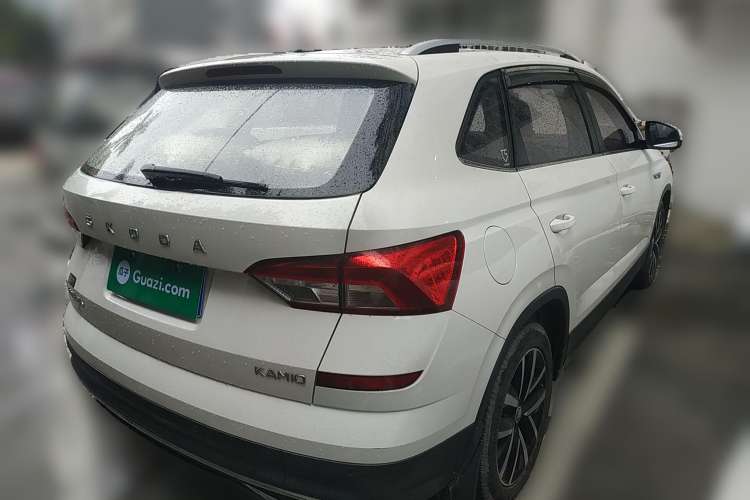 Used Skoda Kamiq 2020 1.5L Automatic Comfort Edition Rear Right 45 Deg