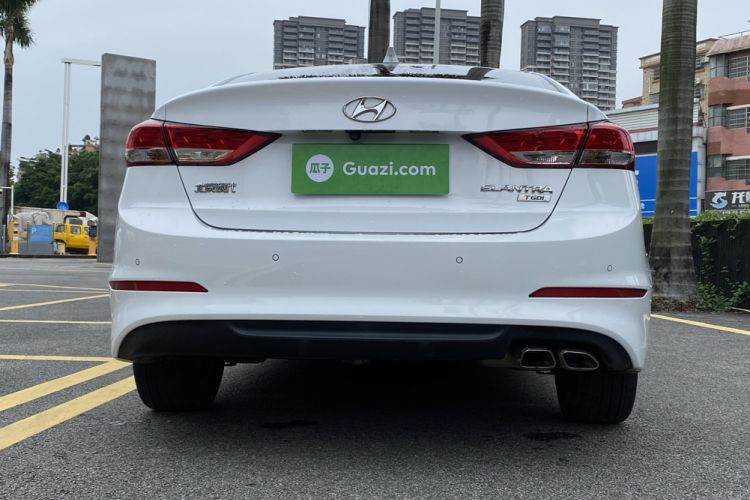 Used Hyundai Elantra (6th Generation / Lingdong) 2019 1.4T Dual-Clutch Xuan Dong · Dynamic Model Rear