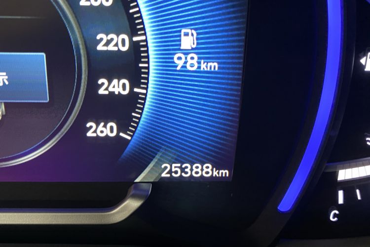 Used Hyundai Elantra (6th Generation / Lingdong) 2019 1.4T Dual-Clutch Xuan Dong · Dynamic Model Odometer Close Up