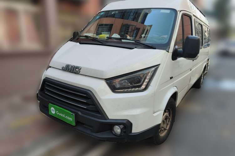 Used JMC Transit 2017 2.8T Commercial Version Long Wheelbase Mid-Roof 6/7/8-Seater JX493