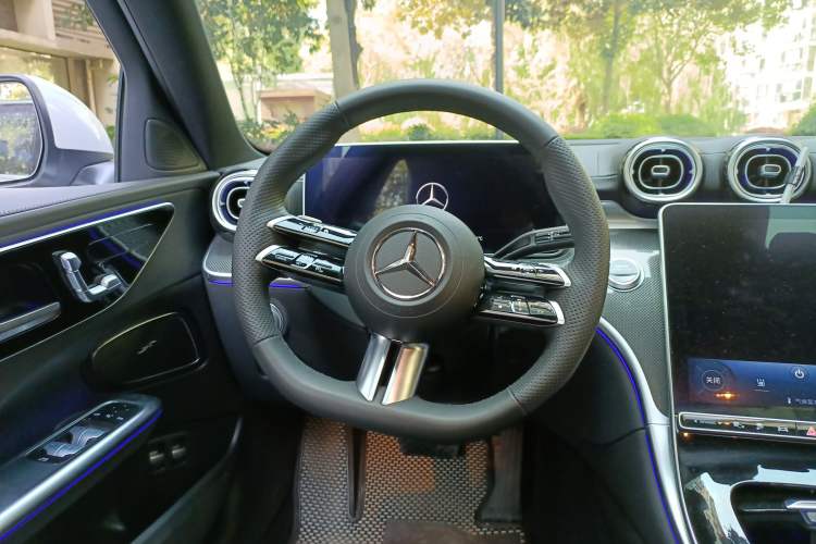 Used Mercedes-Benz C-Class New Energy 2023 Facelift C 350 eL Steering Wheel