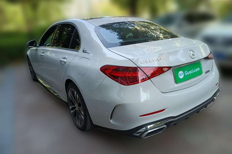 Used Mercedes-Benz C-Class New Energy 2023 Facelift C 350 eL Rear Left 45 Deg