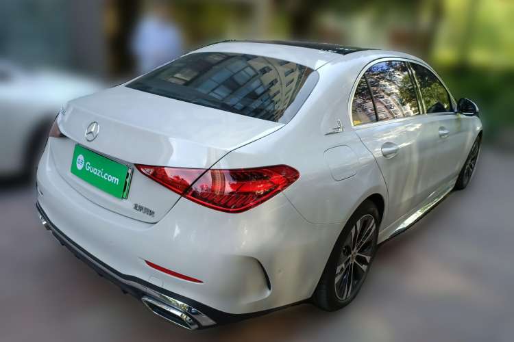 Used Mercedes-Benz C-Class New Energy 2023 Facelift C 350 eL Rear Right 45 Deg